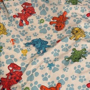 Paw Patrol Colored Themed Crib Sheet
